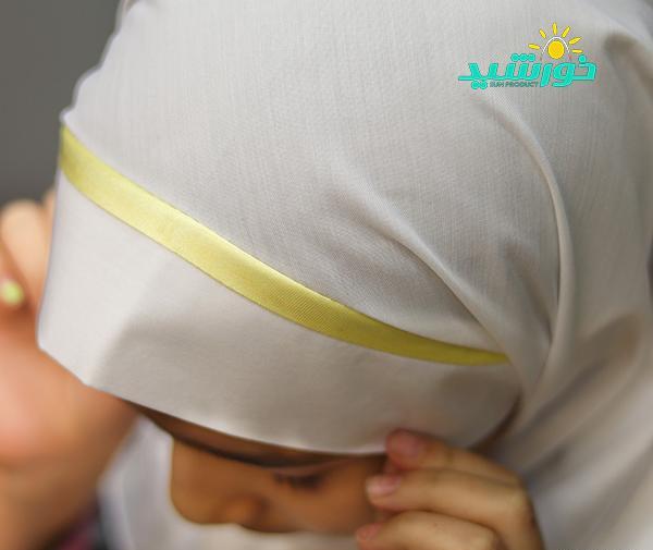 عکس مقنعه زرد