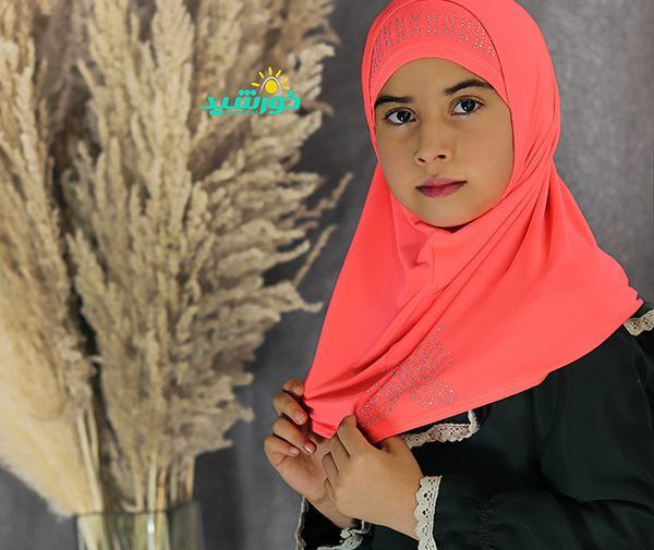 عکس مقنعه زرد