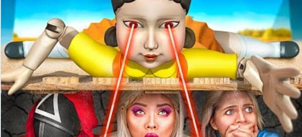 عکس عروسک اسکویید گیم