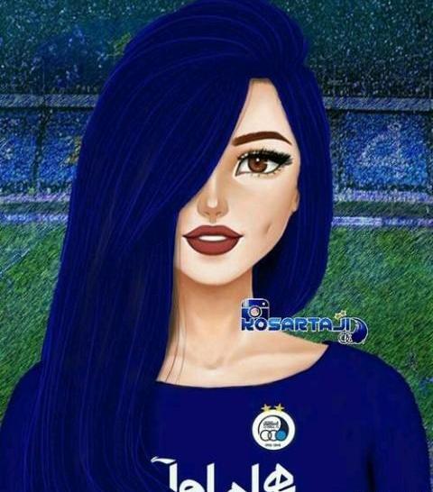 عکس نوشته دختر باید نقاش باشه