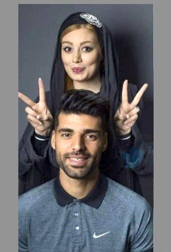 عکس مهدی طارمی سحر قریشی