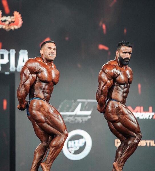 عکس هادی چوپان و درک لانسفورد