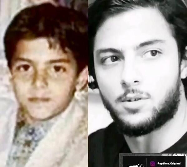 عکس بچگی رپر ها