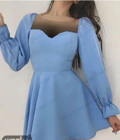 عکس لباس مجلسی شیک دخترانه کوتاه