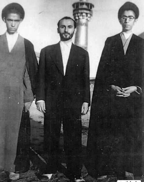 عکس جوانی خامنه ای