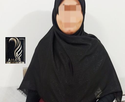 عکس روسری لمه مشکی