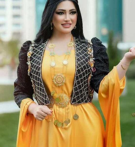 عکس عروس کردی با طلا