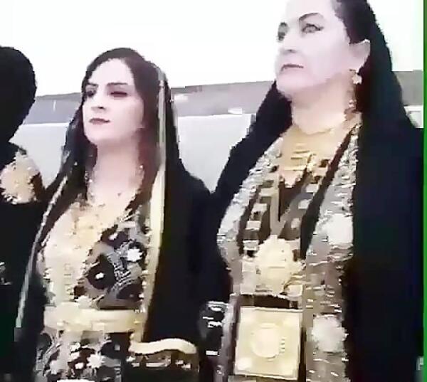 عکس عروس کردی با طلا
