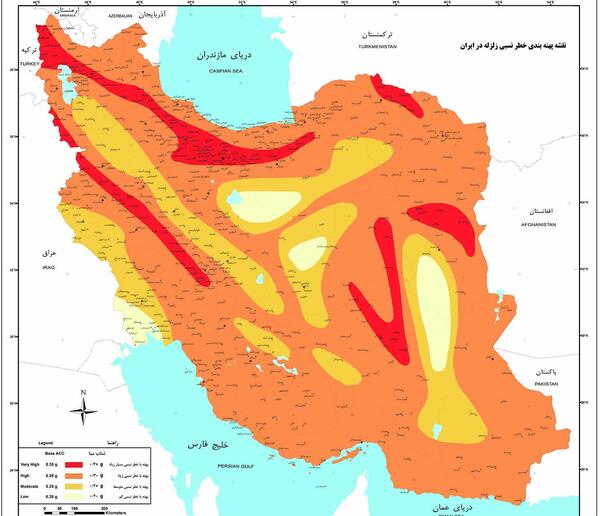 عکس تصاویر گرافیکی زلزله