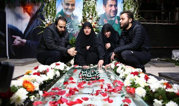 عکس فرزندان شهید سلیمانی