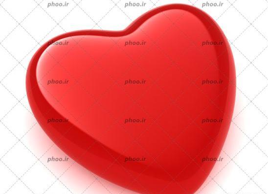 عکس قلب زیبای آبی