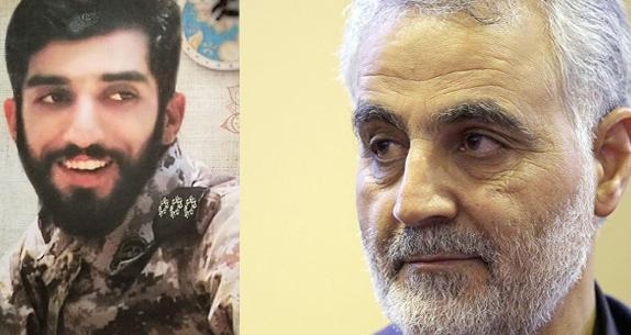 عکس شهید حججی و سلیمانی