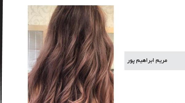 عکس ترکیب رنگ بدون دکلره