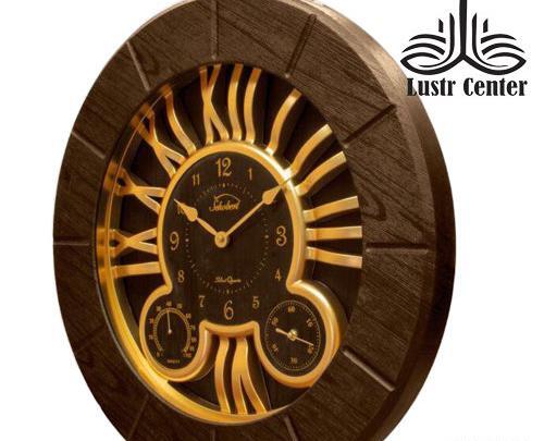 عکس ساعت دیواری چوبی