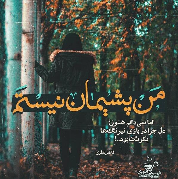 عکس نوشته حرف عقل و دل