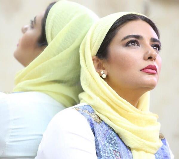 عکس لیلا اوتادی در ماه پیشونی