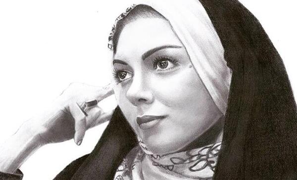 عکس لیلا اوتادی در ماه پیشونی