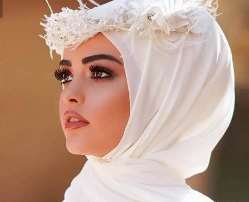 عکس آرایش با حجاب