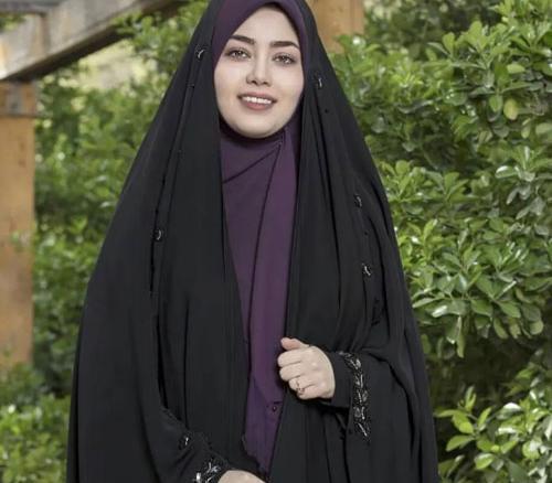 عکس آرایش با حجاب