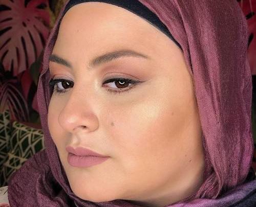 عکس آرایش با حجاب