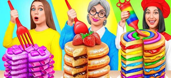 عکس چالش غذایی