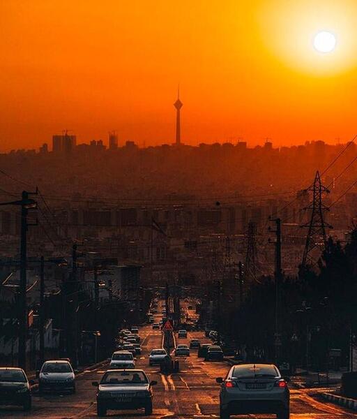 عکس کافه غروب مرودشت