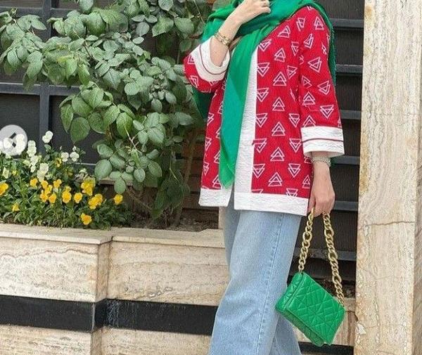 عکس مانتو دخترانه جلو باز