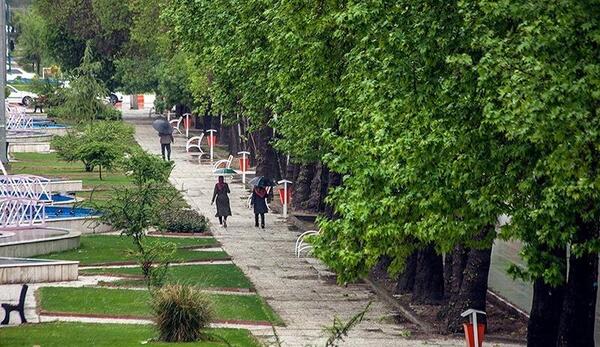 عکس بارش باران کرمانشاه