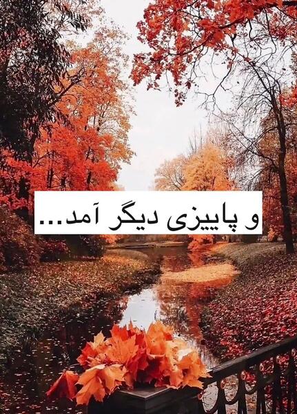 عکس استوری پاییز اومد