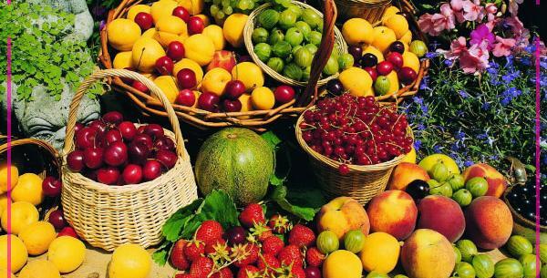 عکس از میوه های بهاری