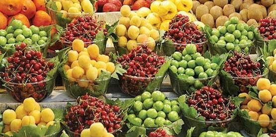 عکس از میوه های بهاری
