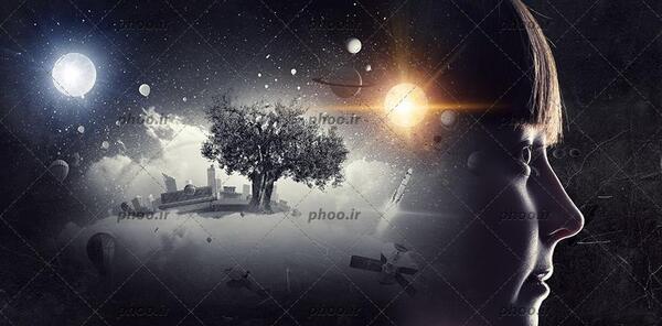 عکس پروفایل واتساپ کهکشانی