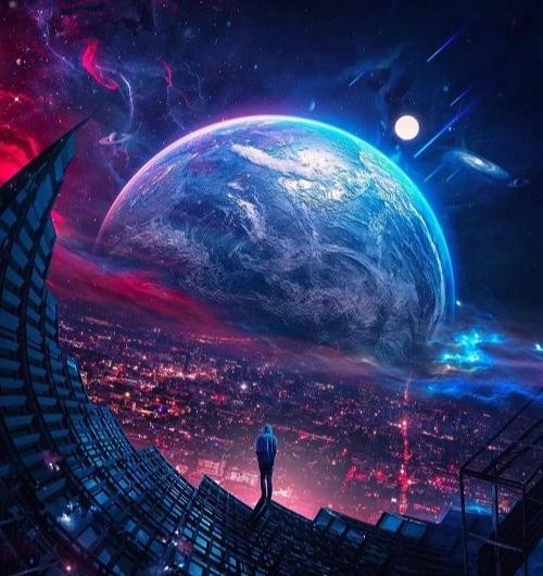 عکس پروفایل واتساپ کهکشانی