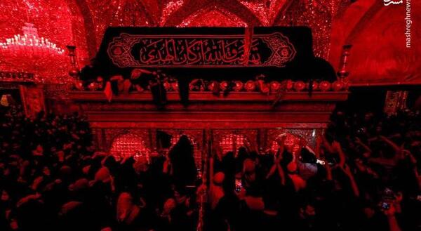 عکس حرم شب