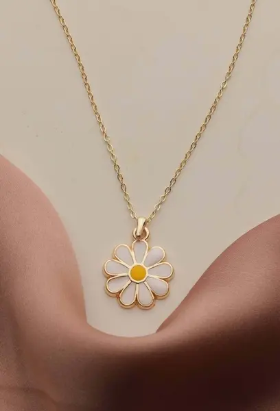 عکس گردنبند گل
