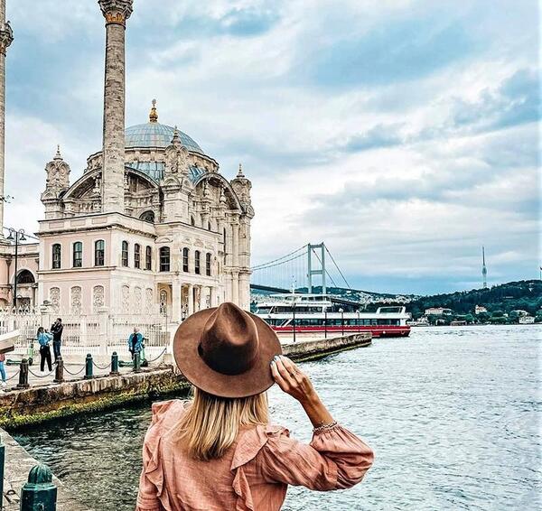 عکس از استانبول در شب