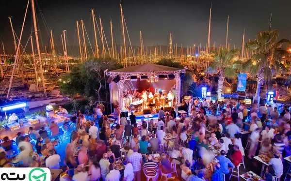 عکس از استانبول در شب