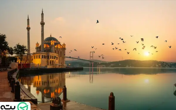 عکس از استانبول در شب