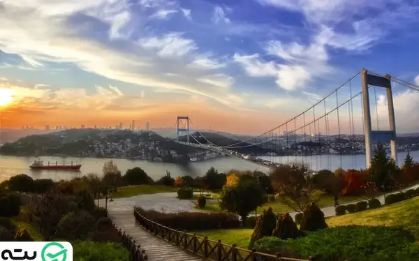 عکس از استانبول در شب