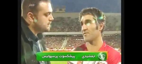عکس پژمان جمشیدی در زمان فوتبال