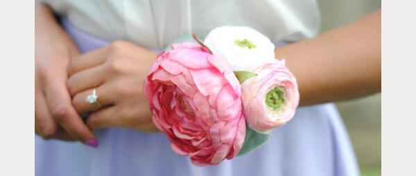 عکس حلقه گل نامزدی