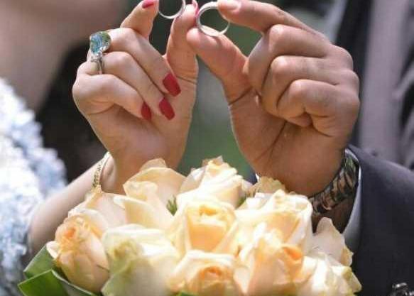 عکس حلقه گل نامزدی