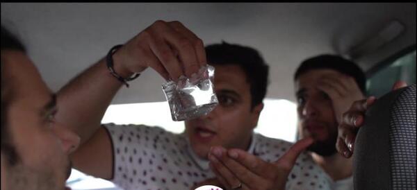 عکس رنگین کمان در شیراز