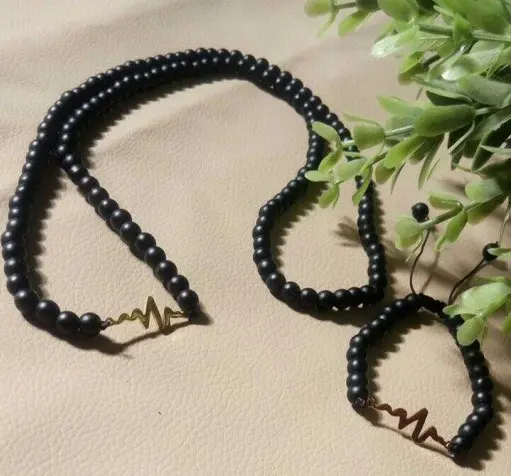 عکس دستبند و گردنبند ست دخترانه
