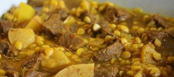 عکس قورمه لپه