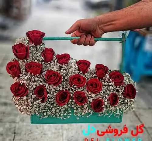عکس گل رز تزیین شده