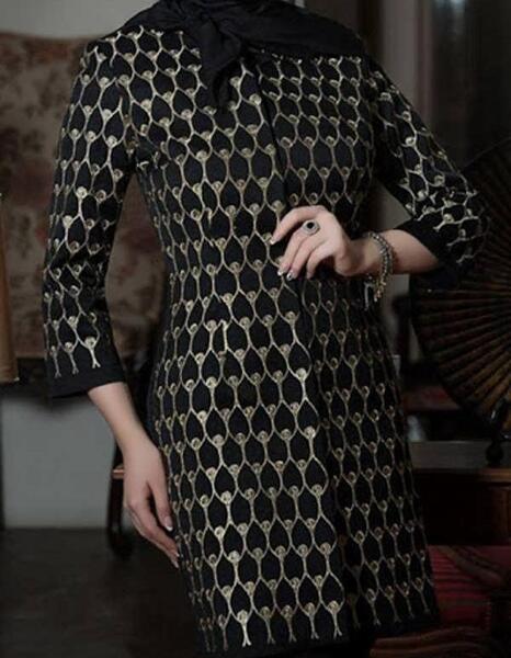 عکس مدل مانتو بلند جدید ۱۴۰۰