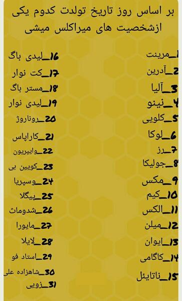 عکس وسپریا میراکلس