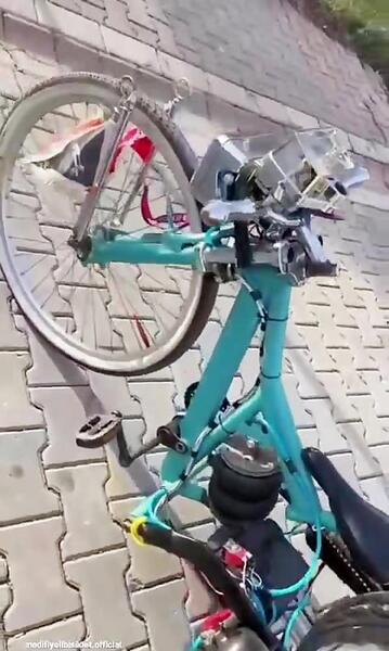 عکس دوچرخه پنوماتیک