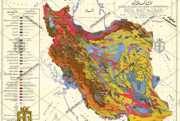 عکس نقشه ایران پروفایل